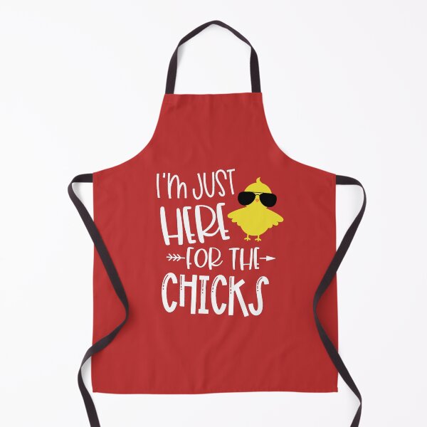 Item preview, I´M JUST HERE FOR THE CHICKS - FUNNY EASTER designed and sold by KatisDesign.