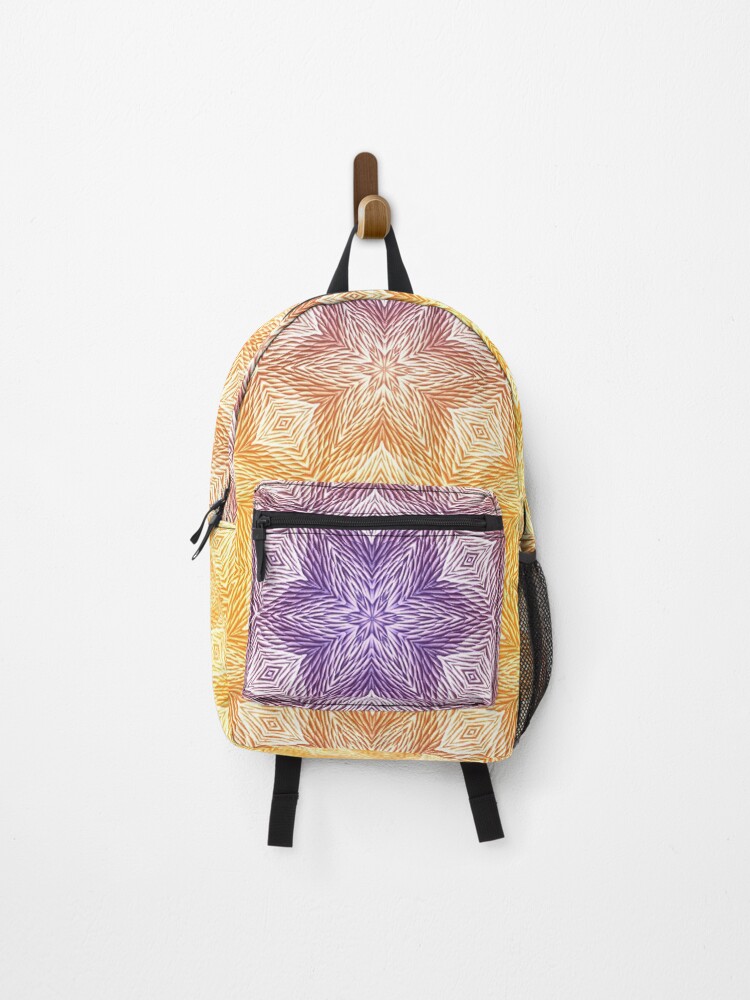 Thumbnail 1 of 3, Backpack, Gradient Stars Pattern designed and sold by bubbliciousart.