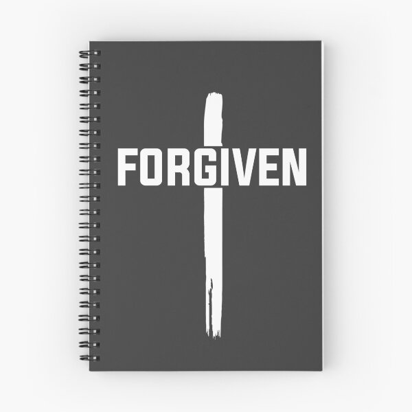 Item preview, Forgiven Vertical Cross Religious Christian Letter designed and sold by AwesomeTrends.