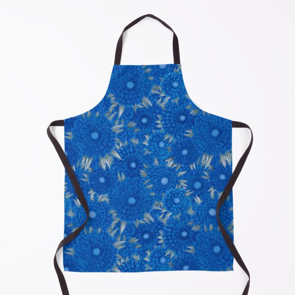 Item preview, Blue Flowers With Gray Leaves designed and sold by IrinaIkar.