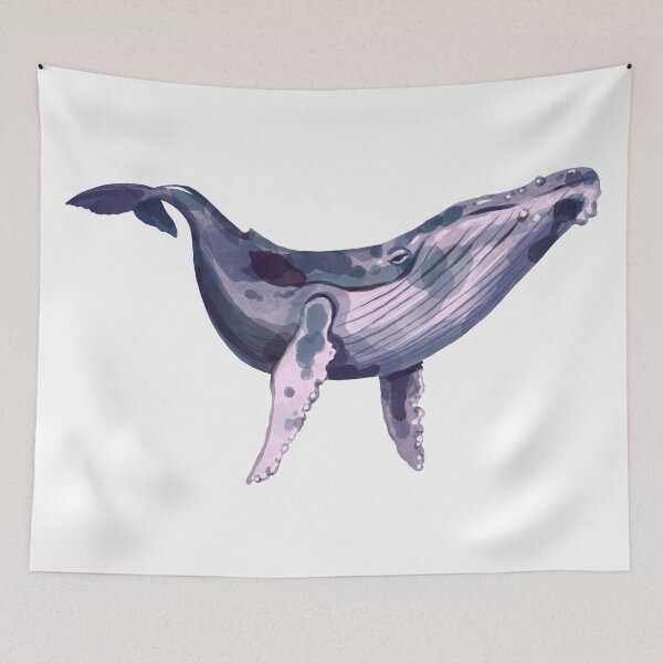 Item preview, whale designed and sold by addict2reading.