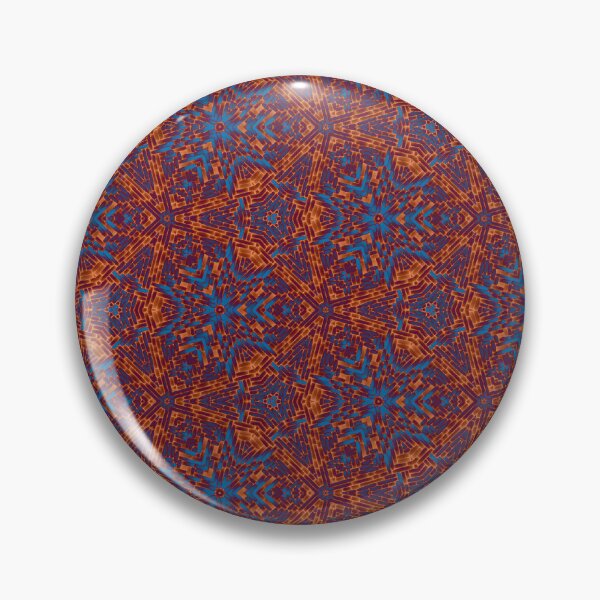 Item preview, Red & Blue Pattern designed and sold by bubbliciousart.