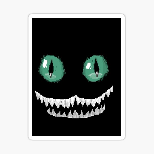 Spooky glow in the dark Sticker
