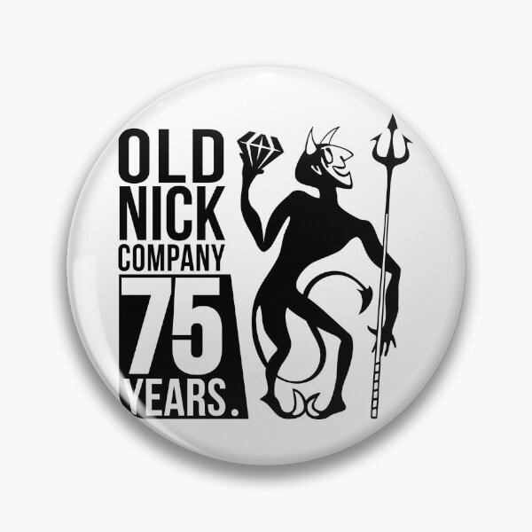 Item preview, Old Nick 75th Logo Full Devil (Black) designed and sold by OldNickco.