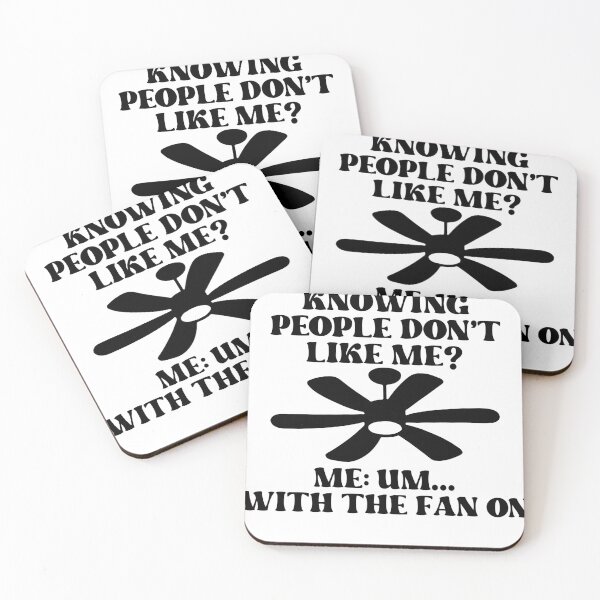 Item preview, How Do I Sleep Knowing People Don't Like Me With The Fan On designed and sold by uncomfortablein.