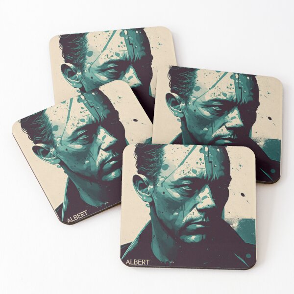 Item preview, Camus and his works designed and sold by NISATO-ART.