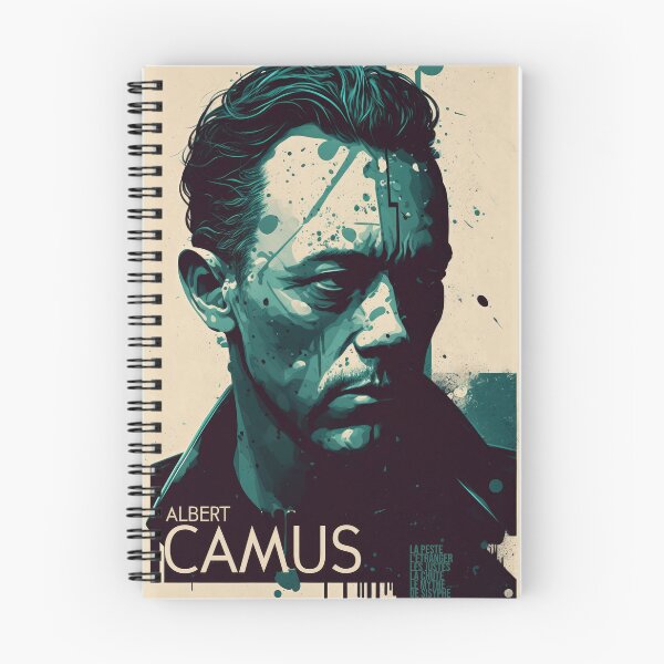 Item preview, Camus and his works designed and sold by NISATO-ART.