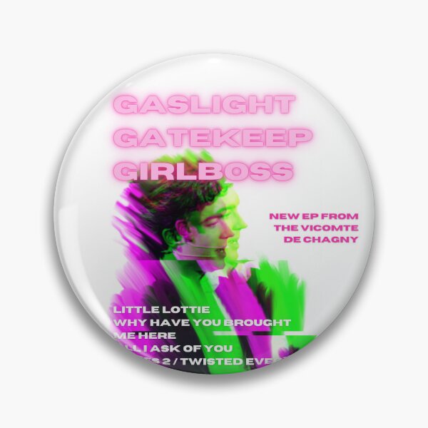 Item preview, Raoul gaslight gatekeep girlboss de chagny designed and sold by dragonlisperer.