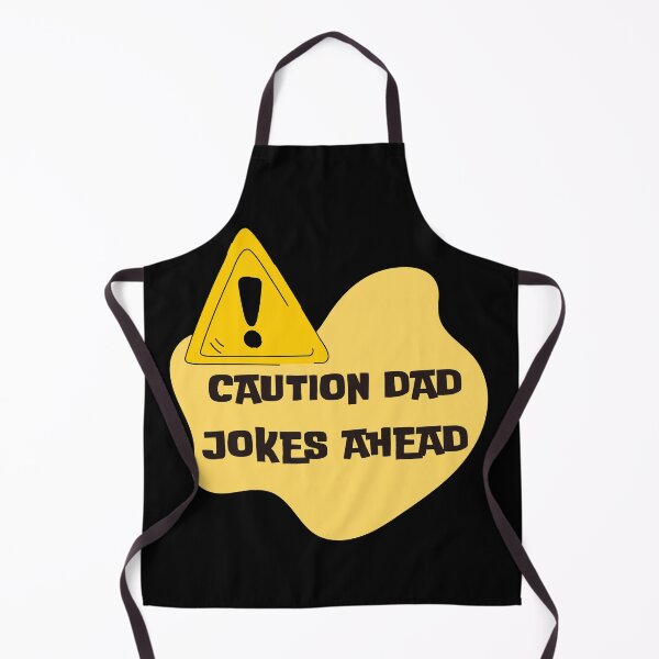 Item preview, Caution Dad jokes ahead cartoon style designed and sold by Cheeeeky.