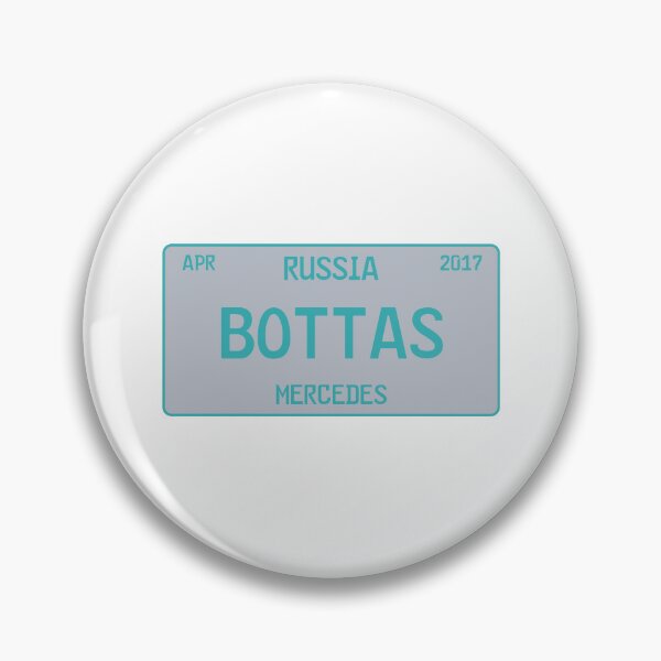 Item preview, Valtery Bottas first win license plate white designed and sold by ff1merch ..
