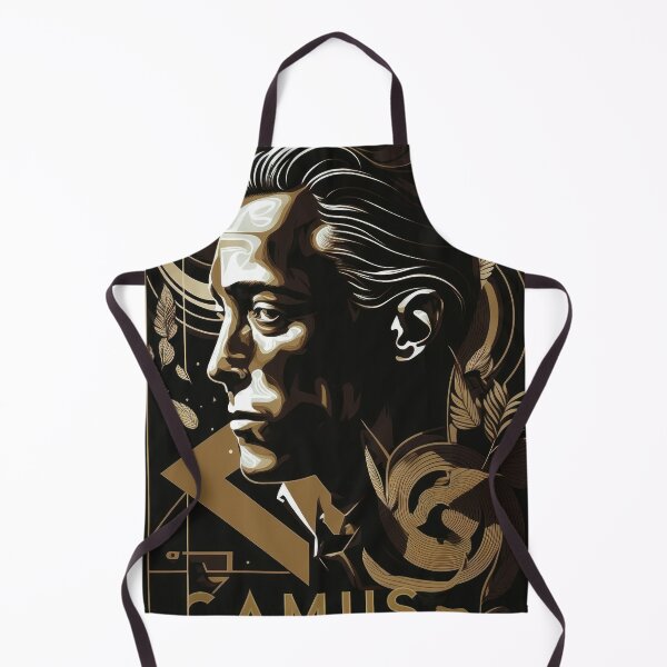 Item preview, Albert Camus illustration designed and sold by NISATO-ART.