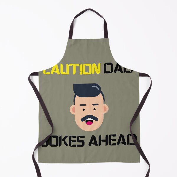 Item preview, Copy of Caution Dad jokes ahead cartoon style designed and sold by Cheeeeky.