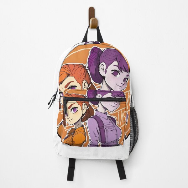 Item preview, Dynamic Duo: Cool Cartoon Girls designed and sold by SML(Smiling Cool) PinkBubble.