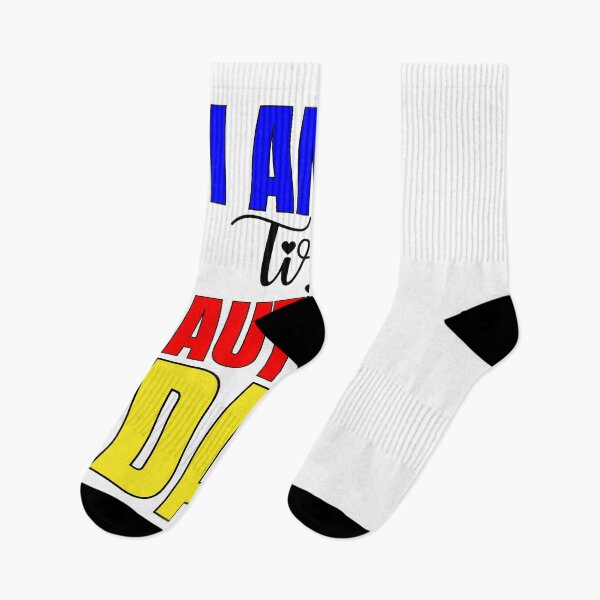 Item preview, I am a super tired autism Dad dad daddy Autistic Autism Awareness Month designed and sold by Modern Outlet  ⭐⭐⭐⭐⭐.
