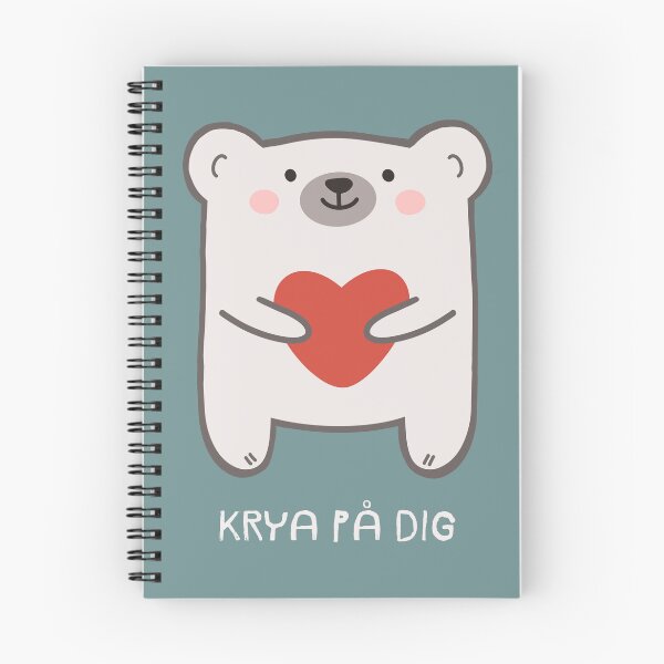 Item preview, Krya på dig, get well soon in Swedish, gratulationskort, Swedish language greeting  designed and sold by Pommallina.