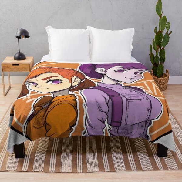 Item preview, Dynamic Duo: Cool Cartoon Girls designed and sold by SML(Smiling Cool) PinkBubble.