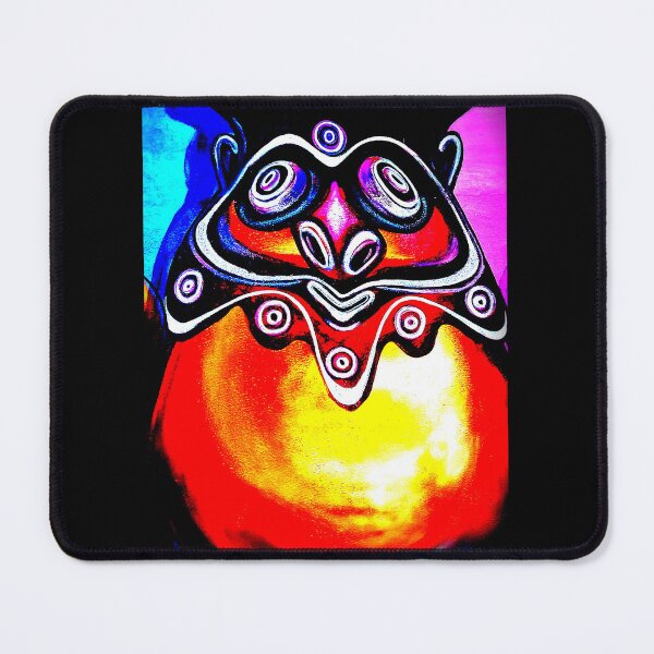 Item preview, Tribal Pot Mask designed and sold by Nesian Tribe Designs.