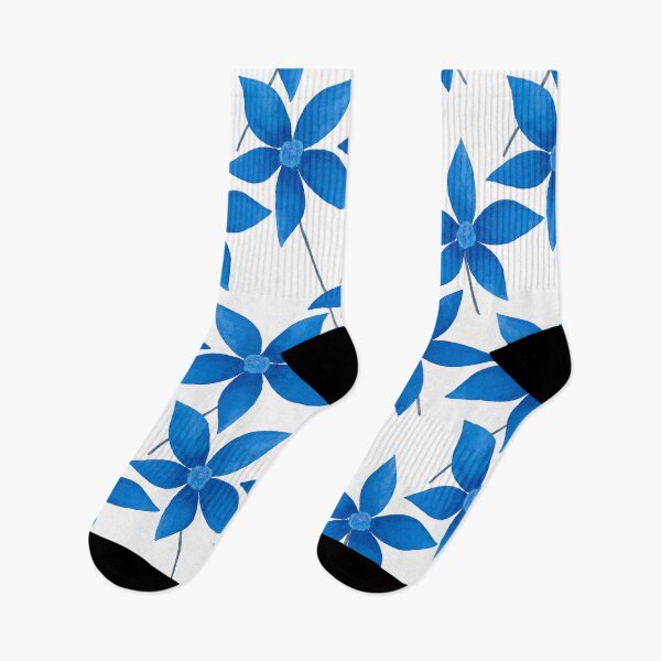 Item preview, Bright Blue Daisy Flowers designed and sold by IrinaIkar.