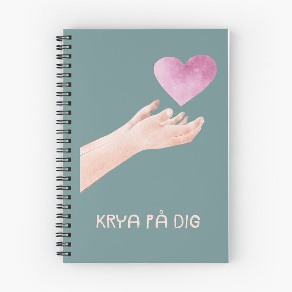 Item preview, Krya på dig, get well soon in Swedish, gratulationskort, Swedish language greeting  designed and sold by Pommallina.