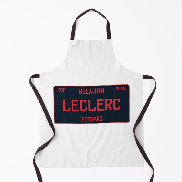 Item preview, Charles Leclerc first win license plate white designed and sold by ff1merch ..