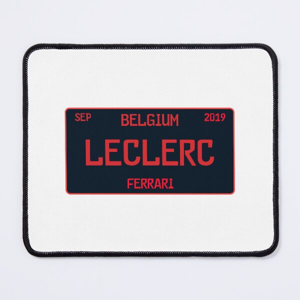 Item preview, Charles Leclerc first win license plate white designed and sold by ff1merch ..