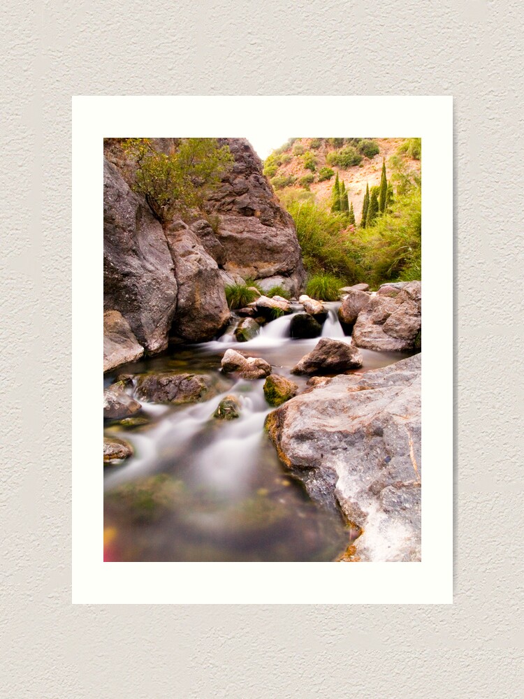 Alternate view of waterval Art Print