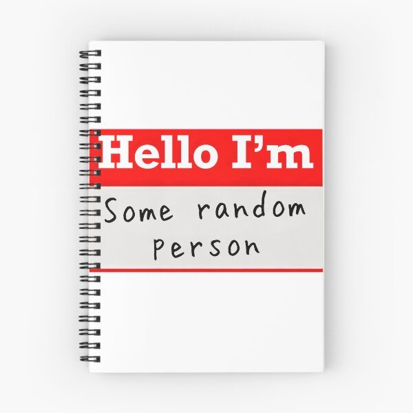 Item preview, Hello I’m “Some random person” - Name Badge designed and sold by SirZeus.