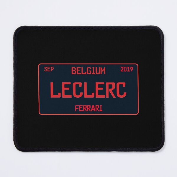 Item preview, Charles Leclerc first win license plate black designed and sold by ff1merch ..