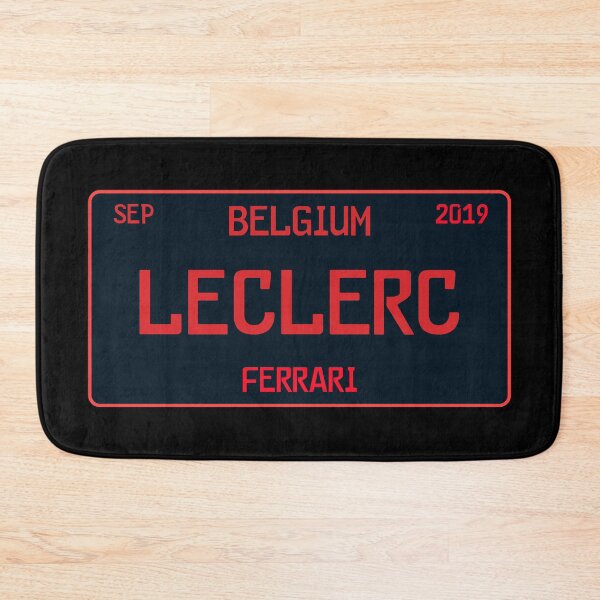 Item preview, Charles Leclerc first win license plate black designed and sold by ff1merch ..