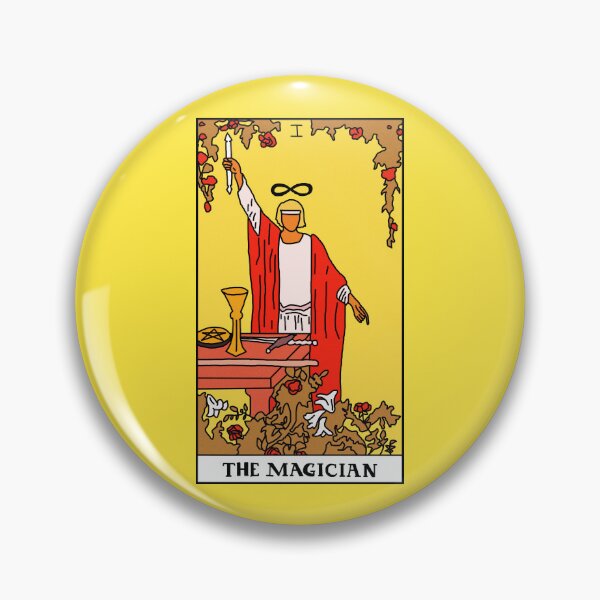 Artikelvorschau, Die Magier-Tarotkarte entworfen und verkauft von RubyGoesBananas.