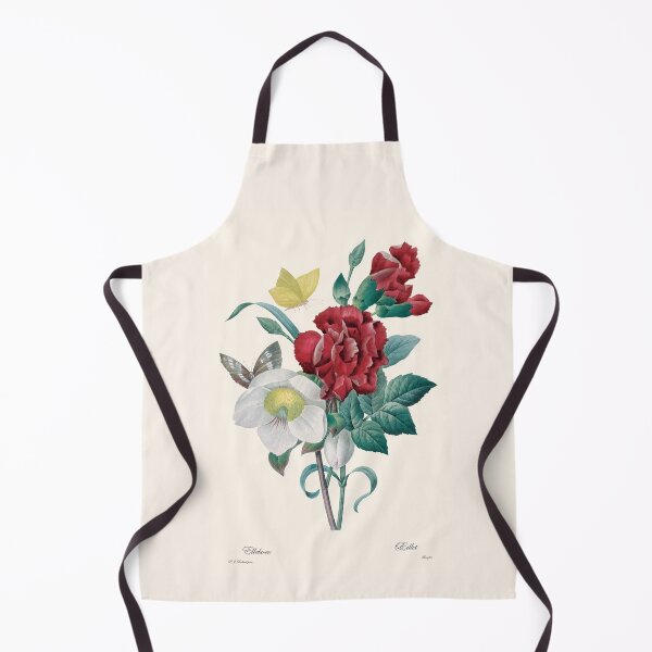 Item preview, Ellebore et Oeillet | Hellebore and Dianthus | Pierre-Joseph Redouté  designed and sold by LaMadeleine.