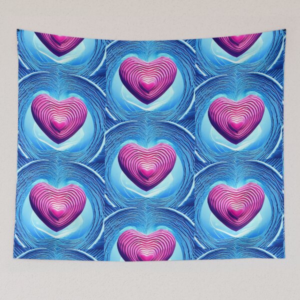 Artikelvorschau, Waves Heart entworfen und verkauft von Digiheart.