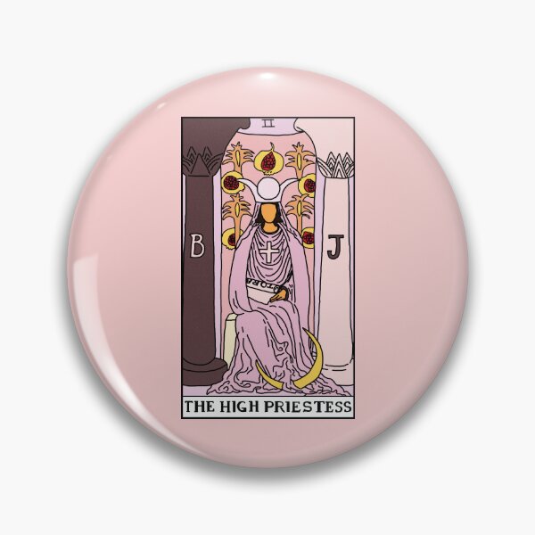 Item preview, The High Priestess Tarot Card designed and sold by RubyGoesBananas.