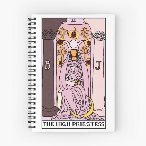 Item preview, The High Priestess Tarot Card designed and sold by RubyGoesBananas.