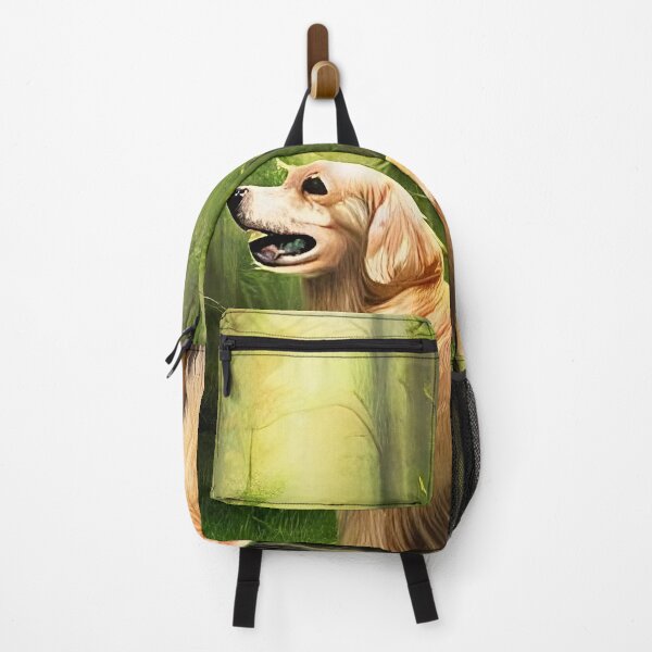 Item preview, Golden retriever in a forest designed and sold by Yossi Aharon.