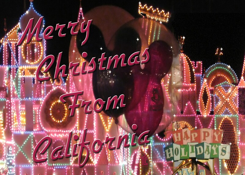 "Merry Christmas from California" Greeting Cards by TLCGraphics Redbubble