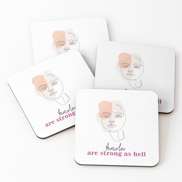 Item preview, Female are strong as hell designed and sold by DENOBI.