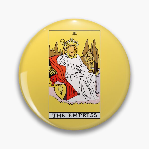 Item preview, The Empress Tarot Card designed and sold by RubyGoesBananas.