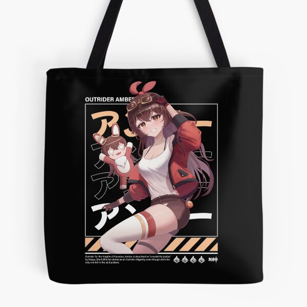 Item preview, Amber Genshin Impact (black) designed and sold by Jisas20.