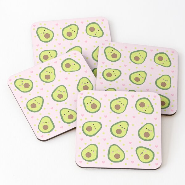 Item preview, Kawaii avocado pack  designed and sold by Yarafantasyart.