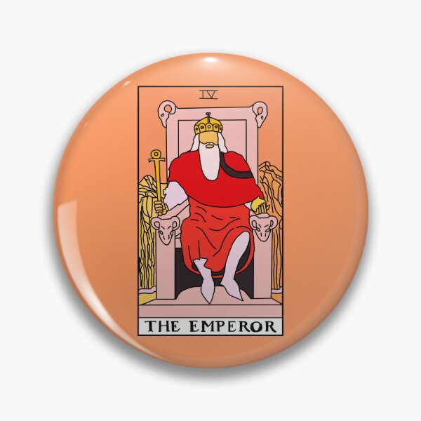Item preview, The Emperor Tarot Card designed and sold by RubyGoesBananas.