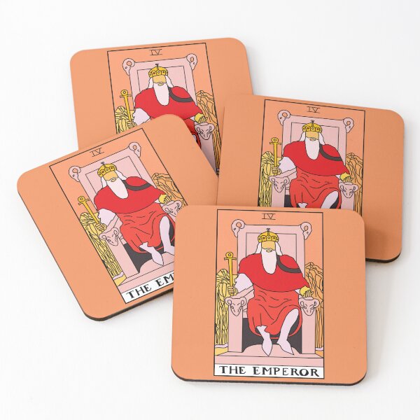 Artikelvorschau, Die Kaiser-Tarot-Karte entworfen und verkauft von RubyGoesBananas.