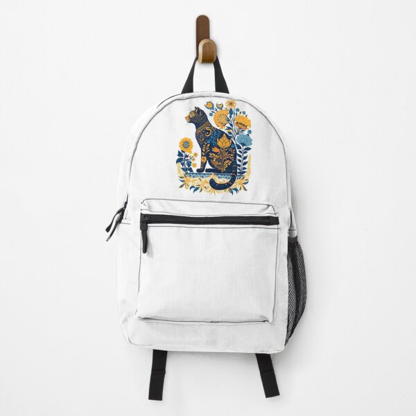 Item preview, Ukraine Cat Cute Floral Vintage Ukrainian Flag & Vyshyvanka designed and sold by SecretDicer.