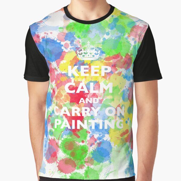 Item preview, Keep Calm and Carry on Painting designed and sold by eldram.