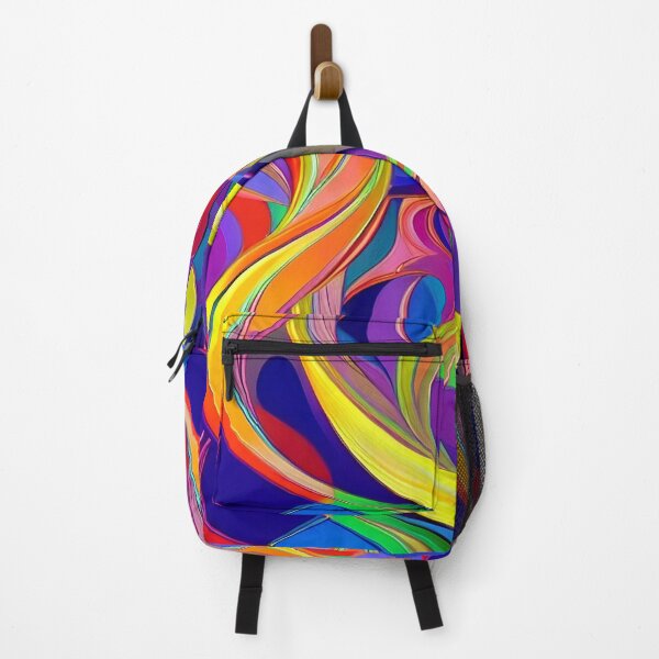 Item preview, Multi-Colored Wavy Abstract Design designed and sold by ArtistsQuest.
