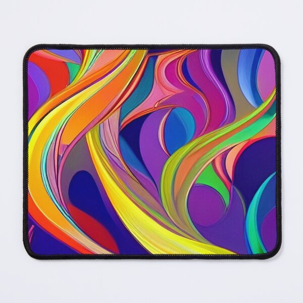 Item preview, Multi-Colored Wavy Abstract Design designed and sold by ArtistsQuest.