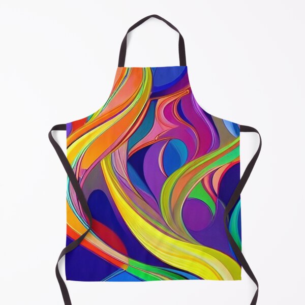 Item preview, Multi-Colored Wavy Abstract Design designed and sold by ArtistsQuest.