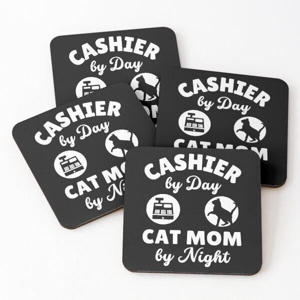 Item preview, Cashier Gifts Women Cat Mom Sales Counter designed and sold by TM-Multidesign.