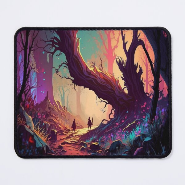 Item preview, Wanderers Walking Through A Magical Forest designed and sold by Scraponzo.