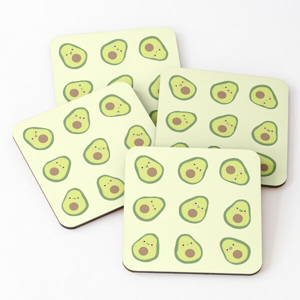 Item preview, Kawaii avocado pack  designed and sold by Yarafantasyart.